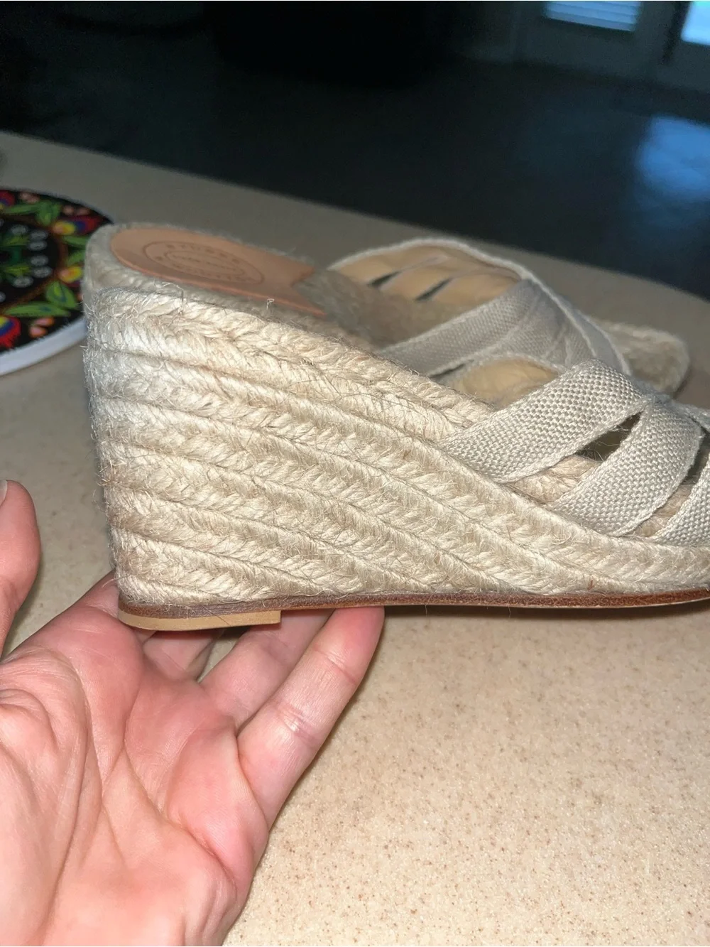Stubbs & Wootton Crudo Kelly espadrille wedge sandals 36 - 6